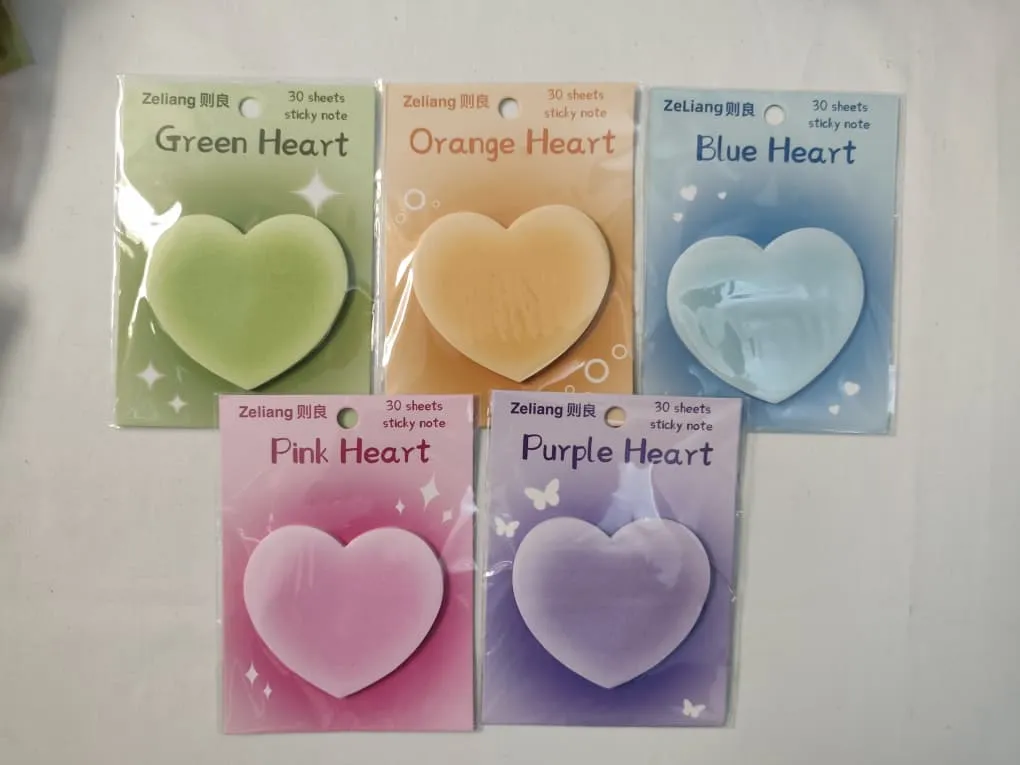 Pos it Corazón (Azul)