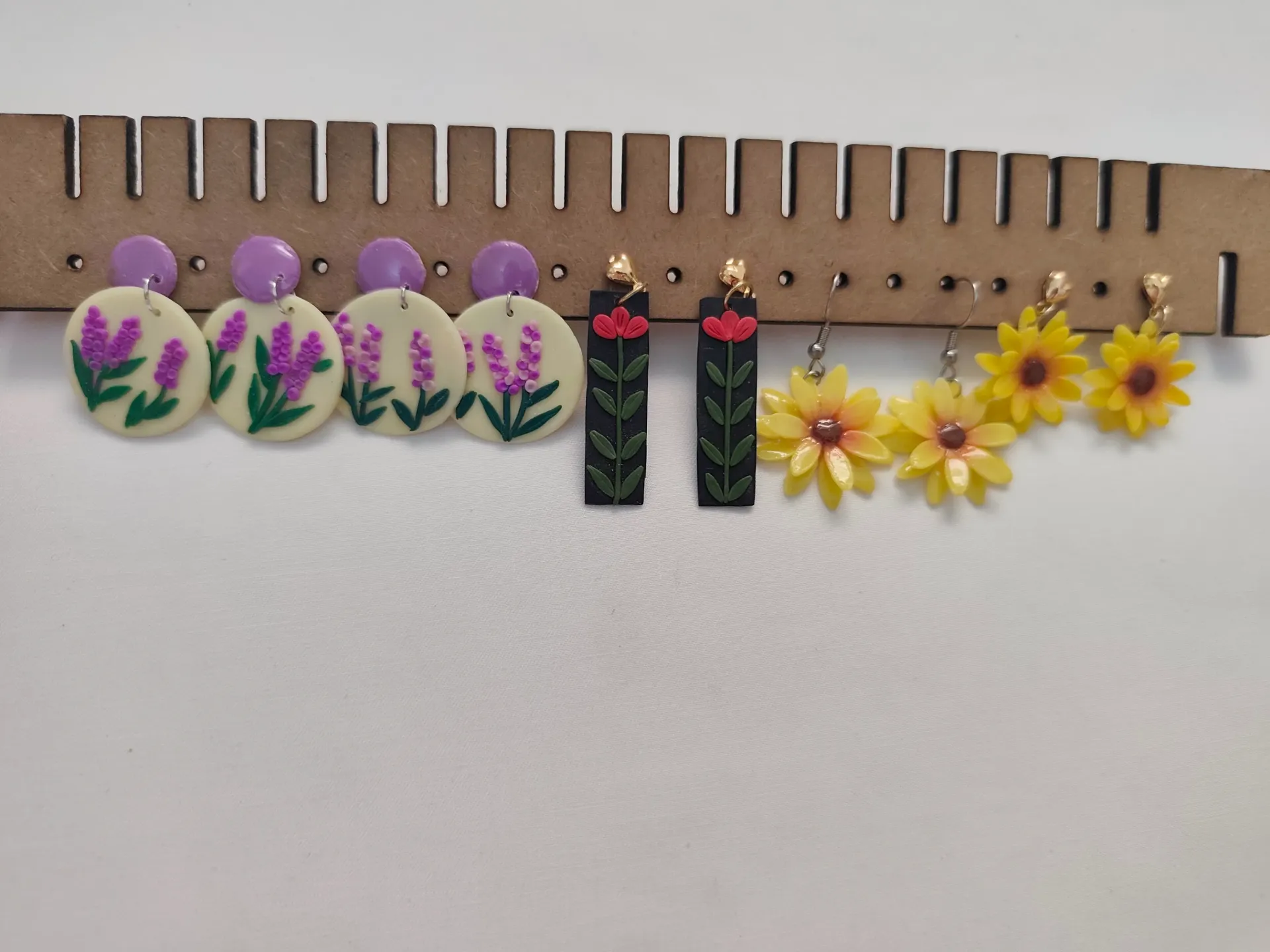 Aretes Varios (Girasoles)