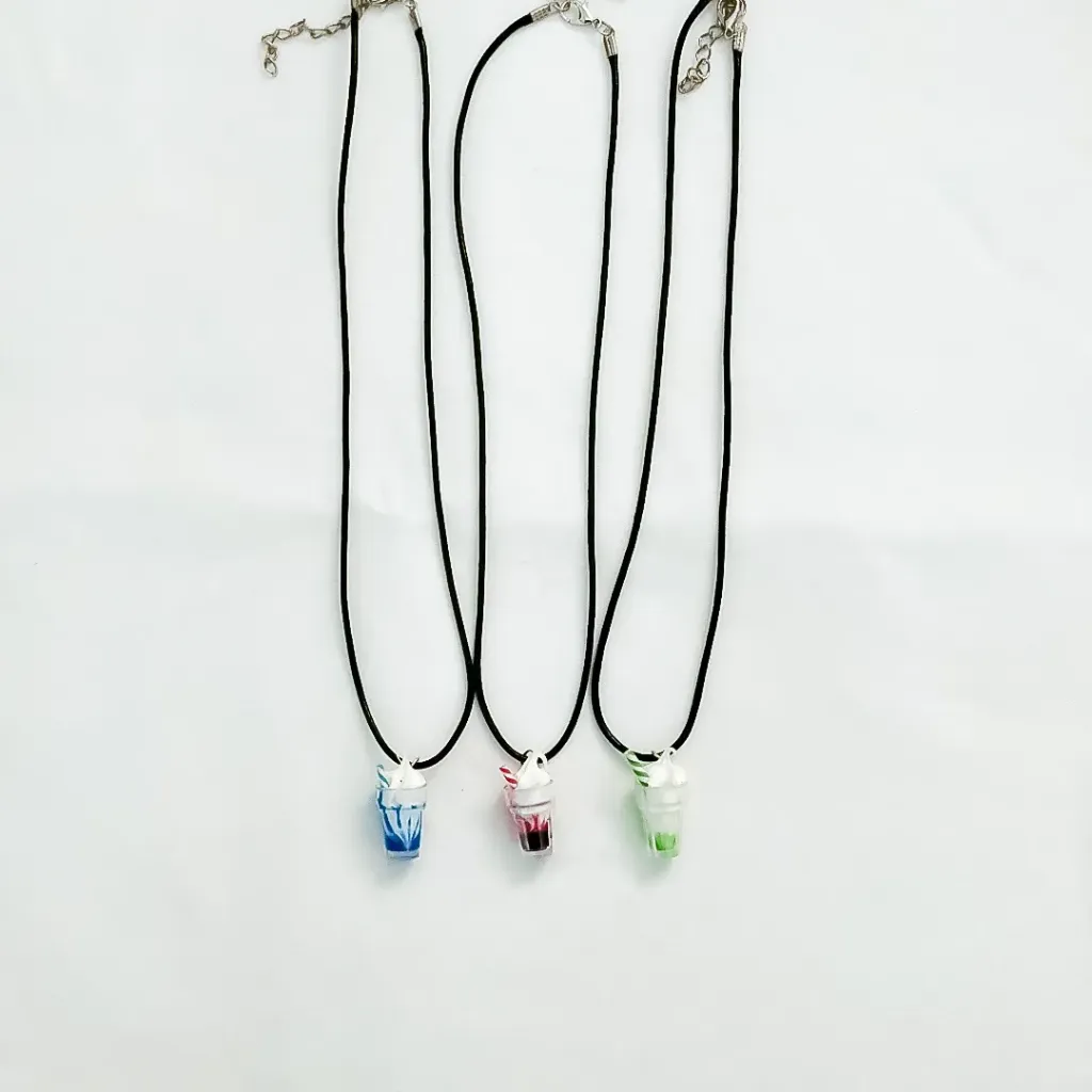 [SC009] Collar dijes de acrilico