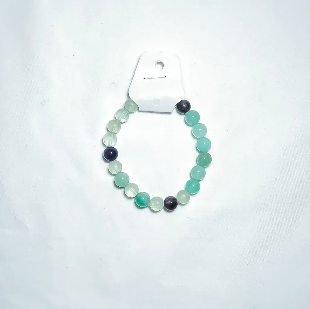 [SC035] Pulsera de piedra fluorita