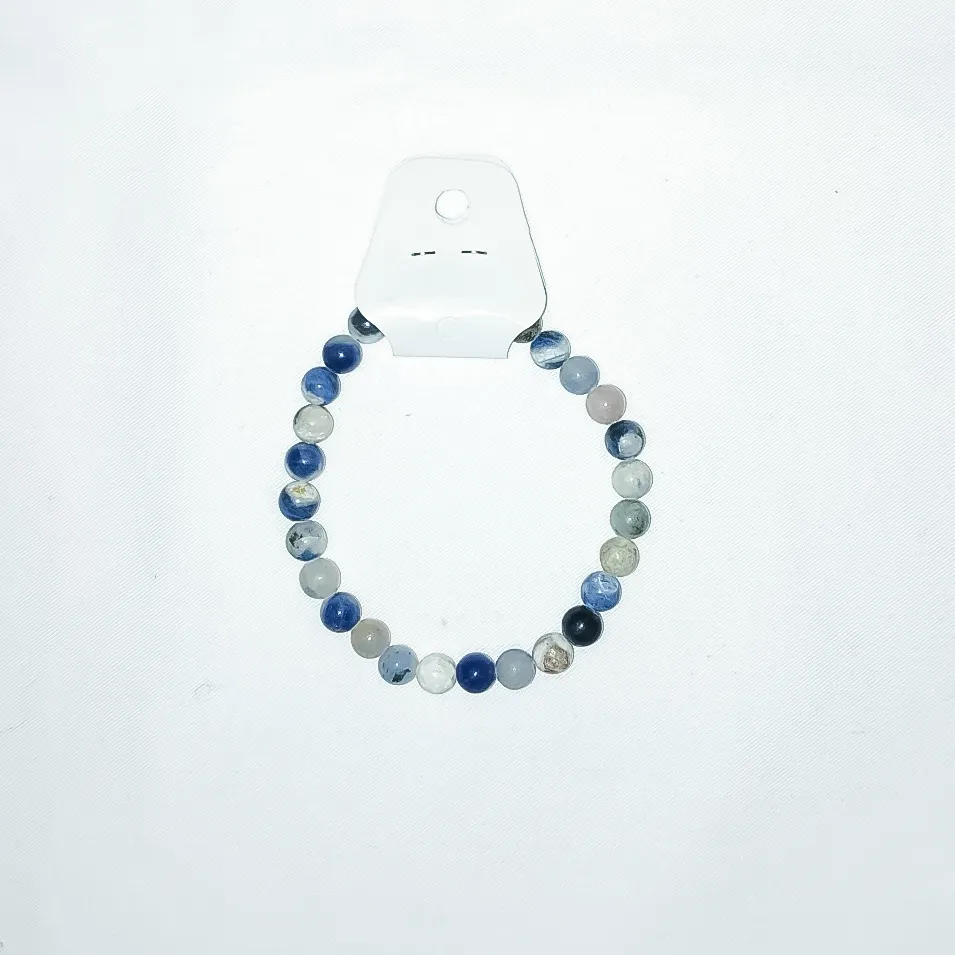 [SC034] Pulsera de piedra sodalita