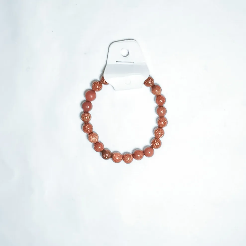 [SC031] Pulsera de piedra venturina café