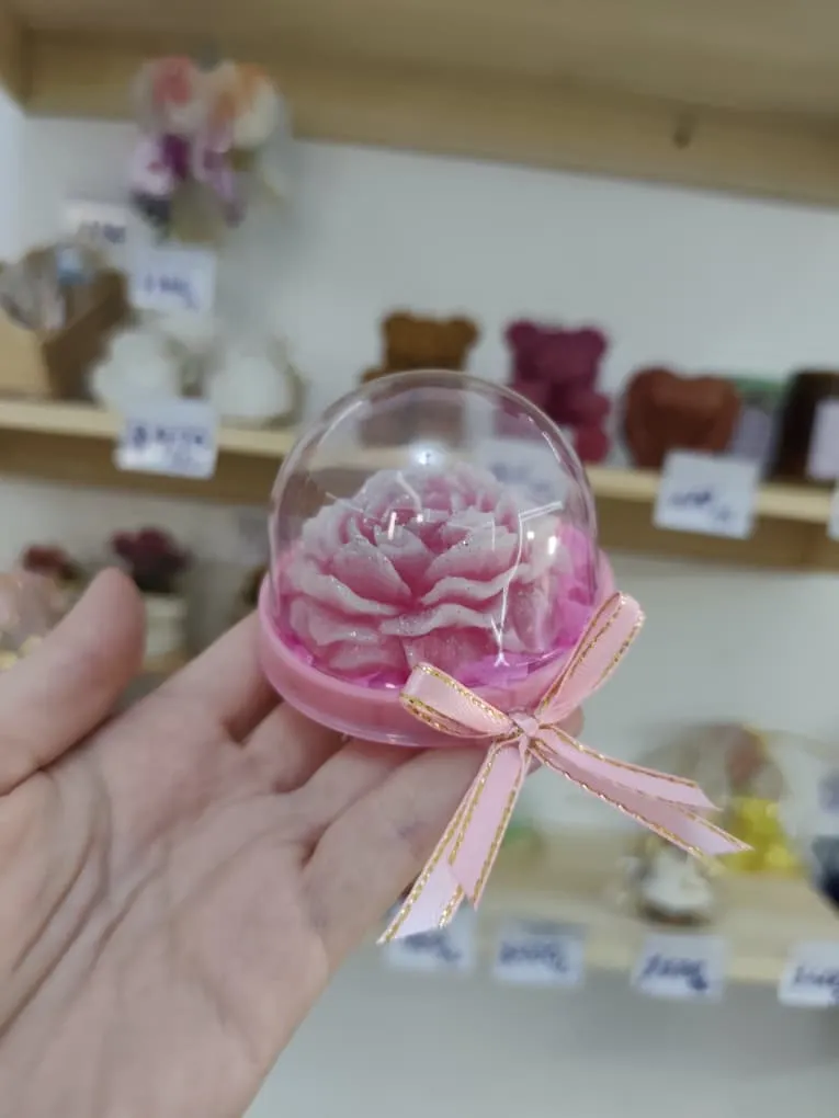 [NR010] Velas flores en cápsula 400