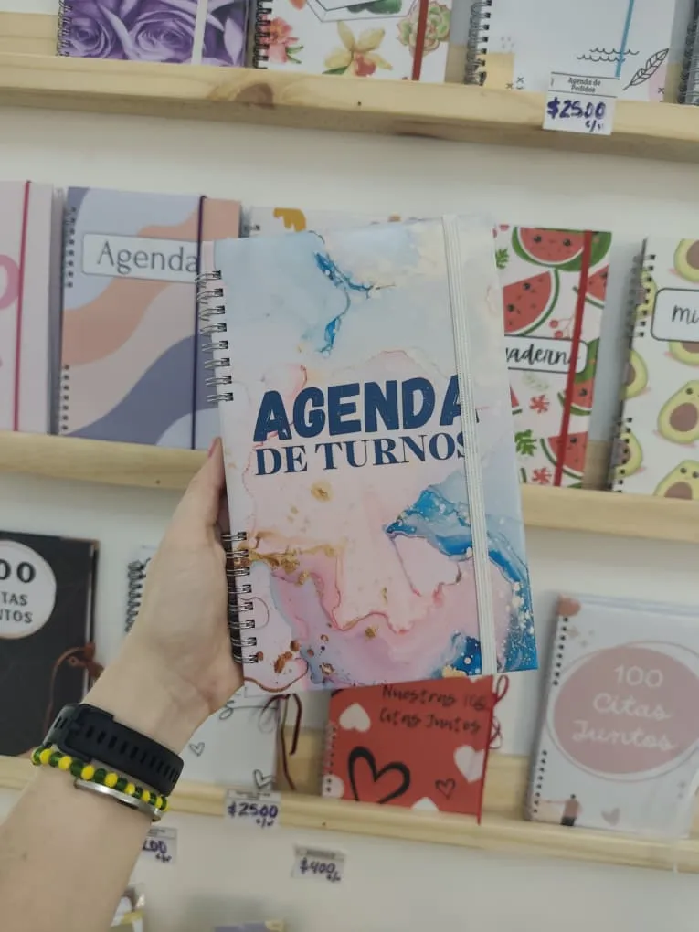 Agenda de turno (Marmoleado)