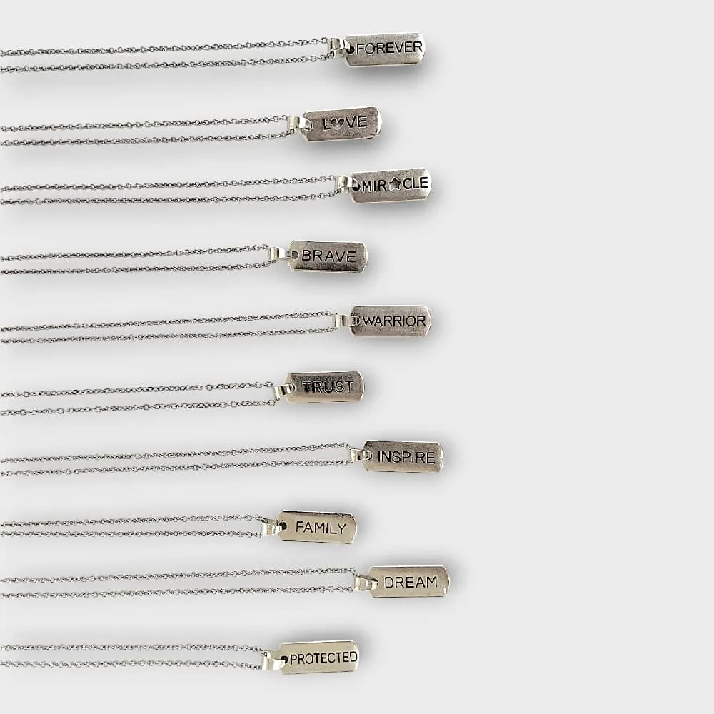 Collar Chapillas acero inoxidable (Family)