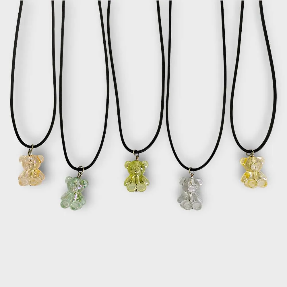 Colgante de ositos plastico (Azul)