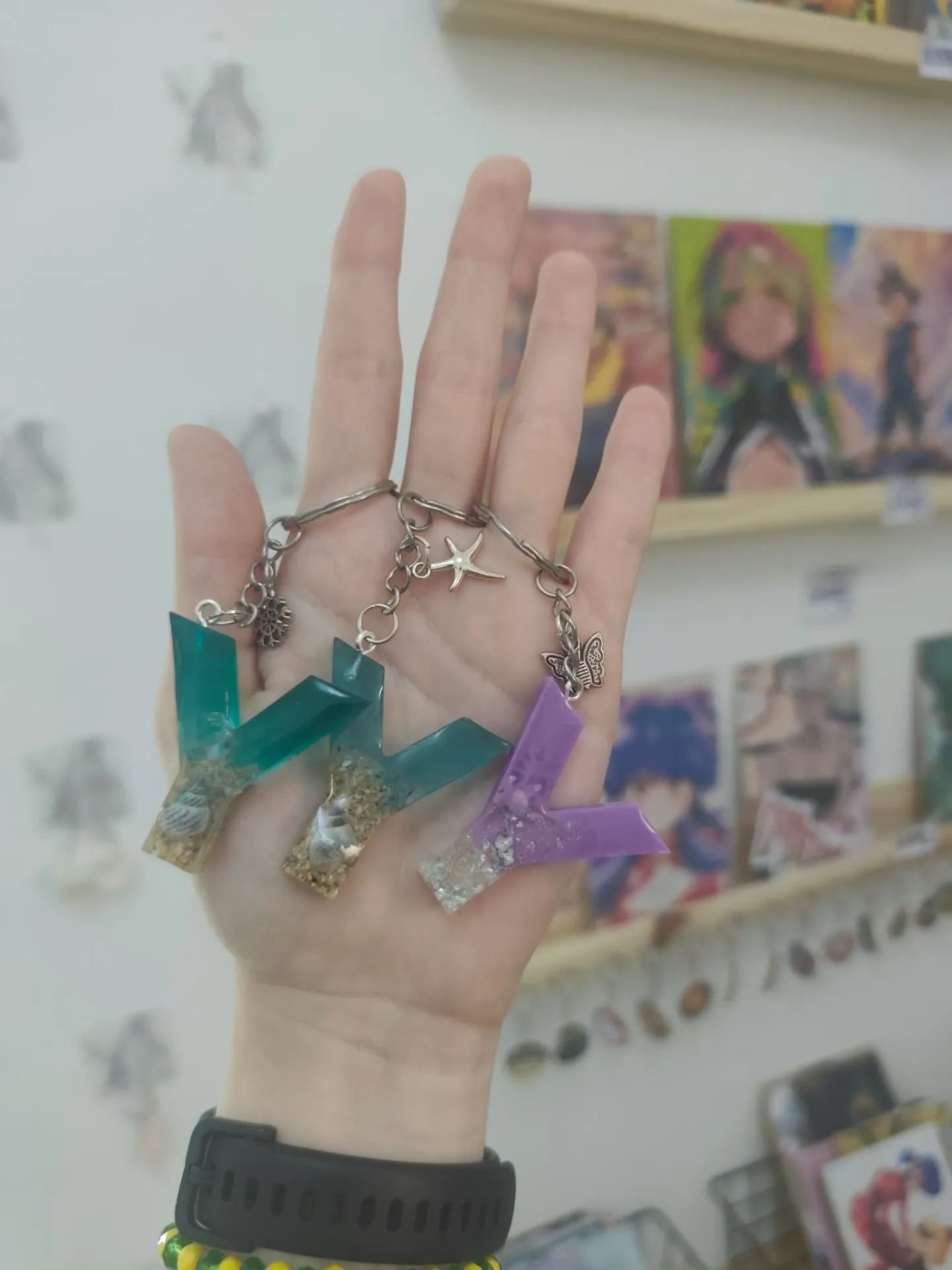 Llavero de Letras Variadas