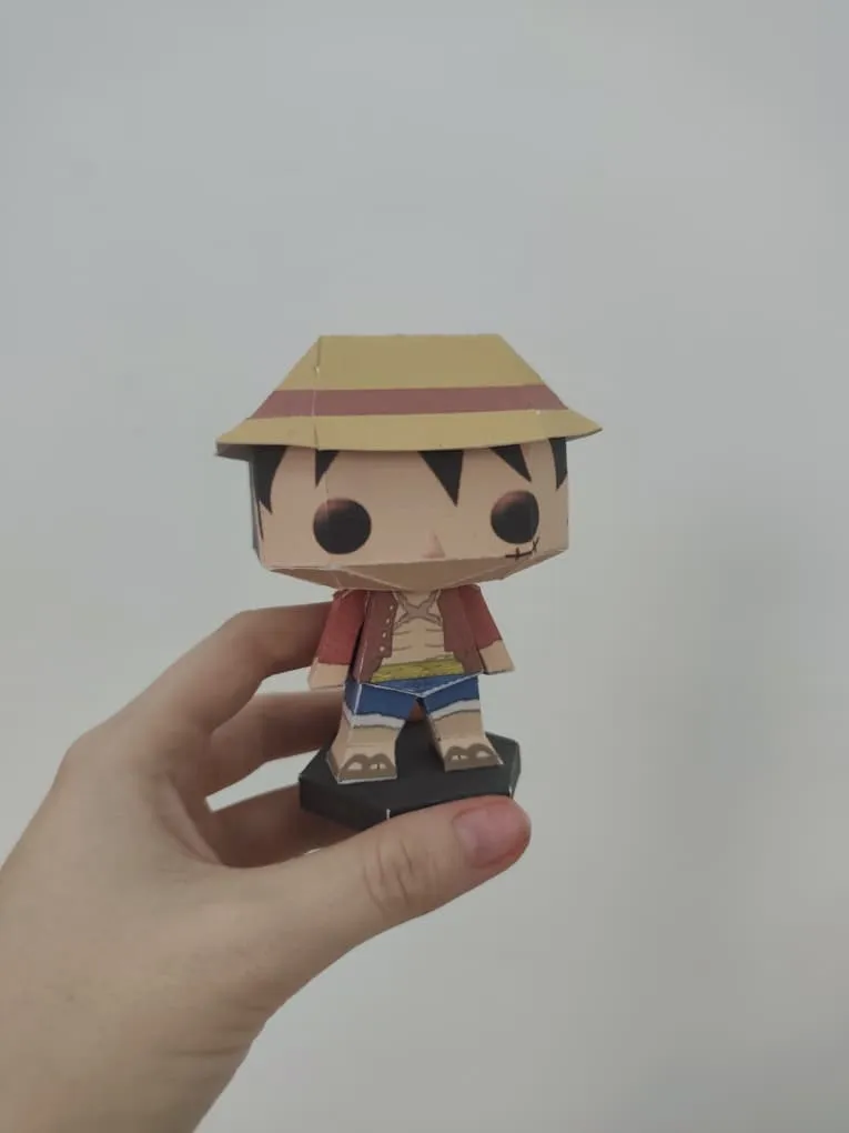 Papercraft Luffy one piece